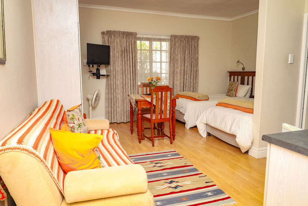 Dining room prepared for guests at the BnB